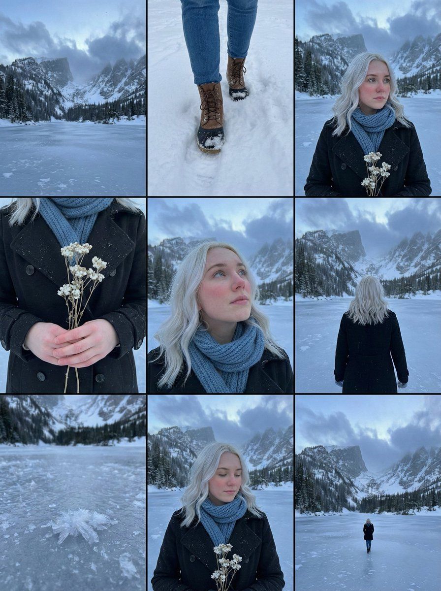 Cinematic Storyboard Contact Sheet Prompt for Nano Banana Pro