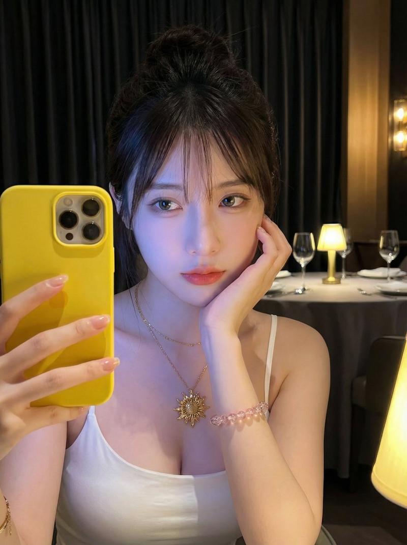 自拍人像冷暖光对比
