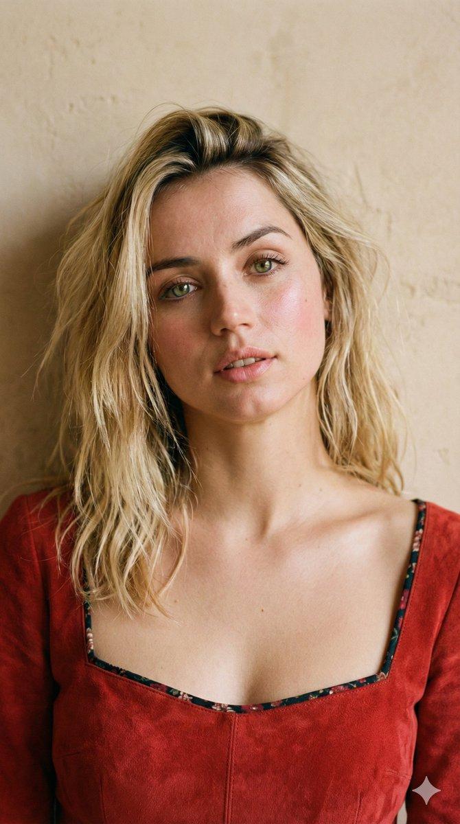 Ana de Armas 身份保留融合提示