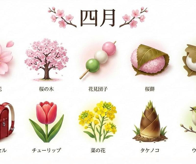3D 图标合集：日本四季风情