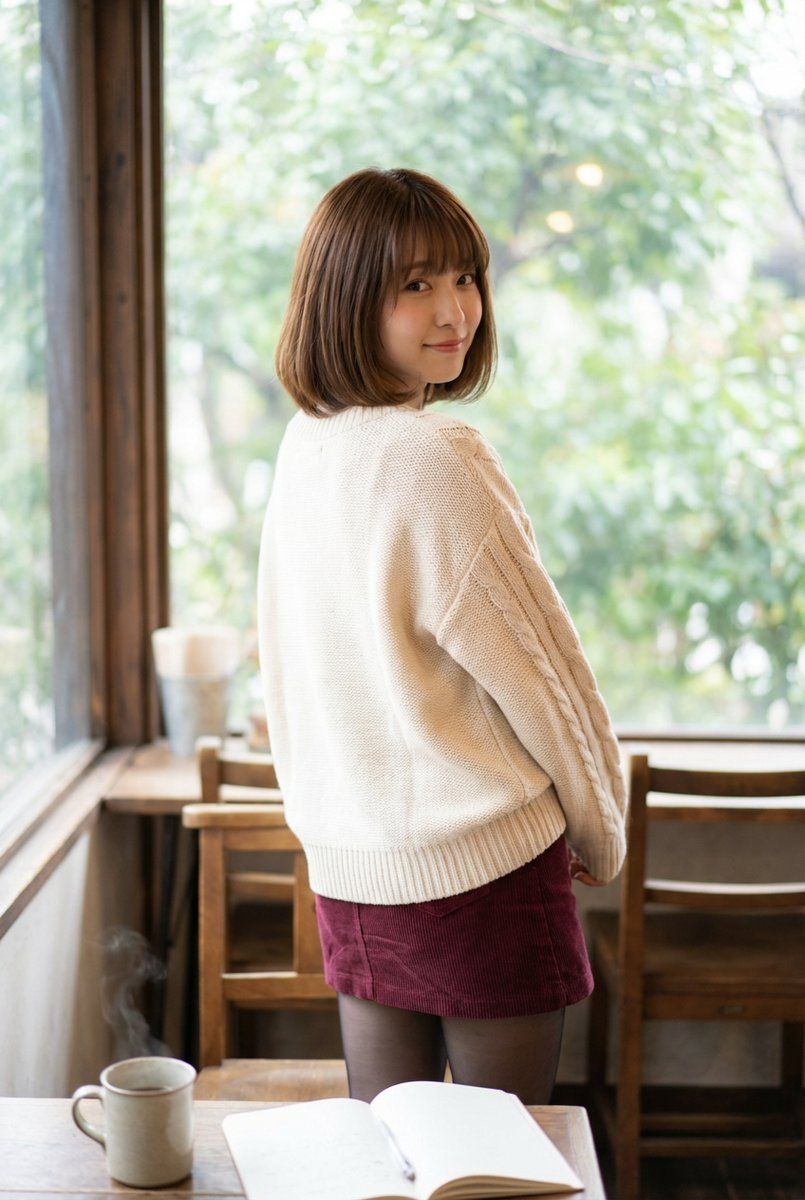 日系“女友感”美学肖像提示词
