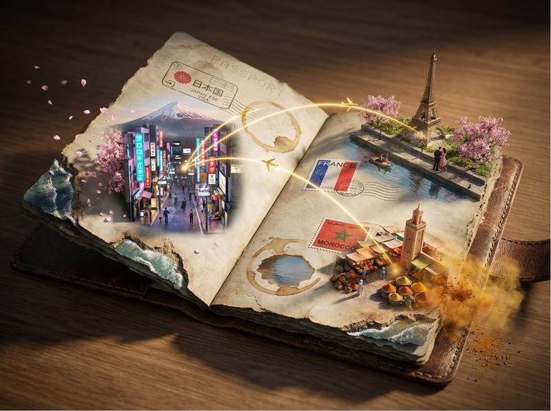 Epic 3D 护照奥德赛场景