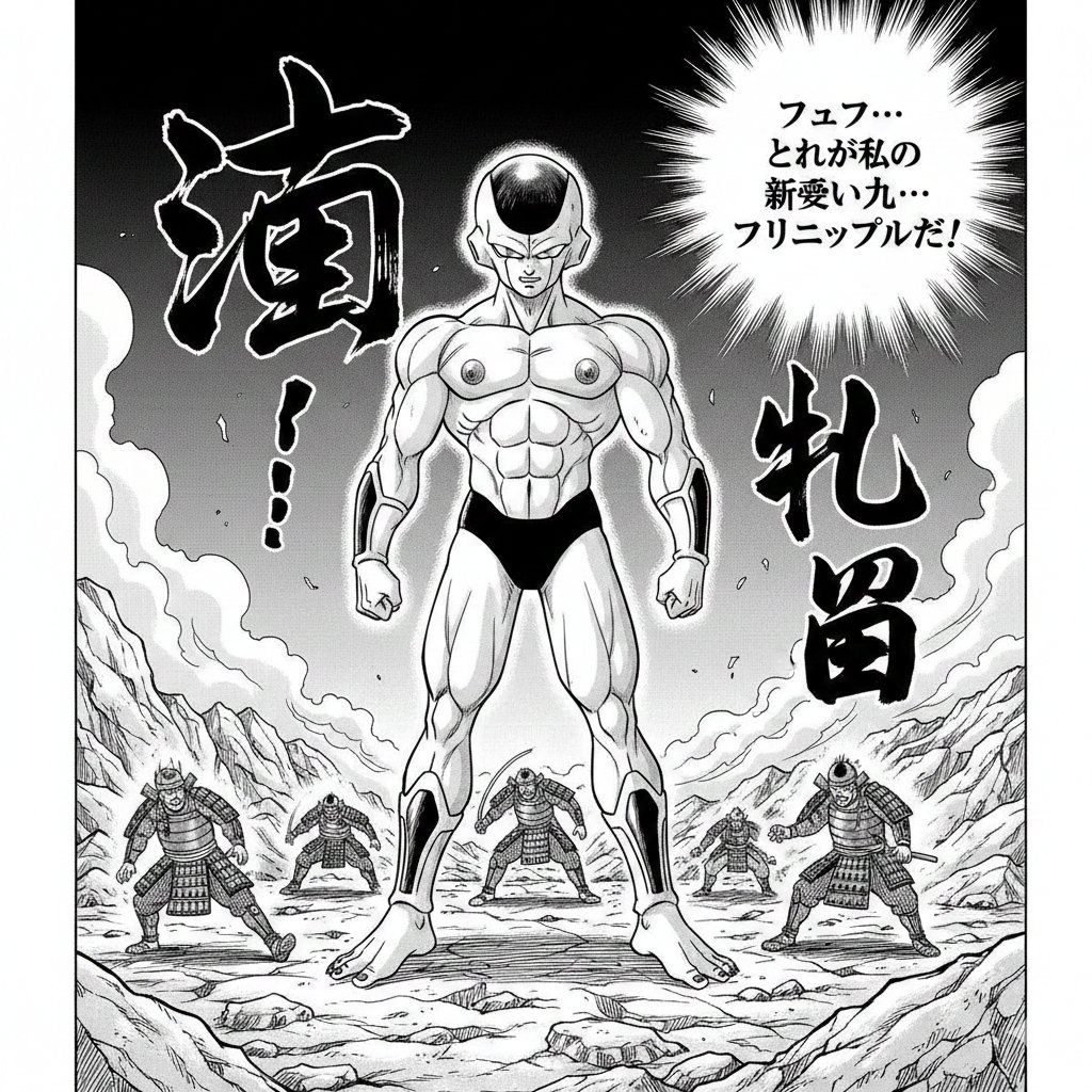 插画生成:解放乳头主题