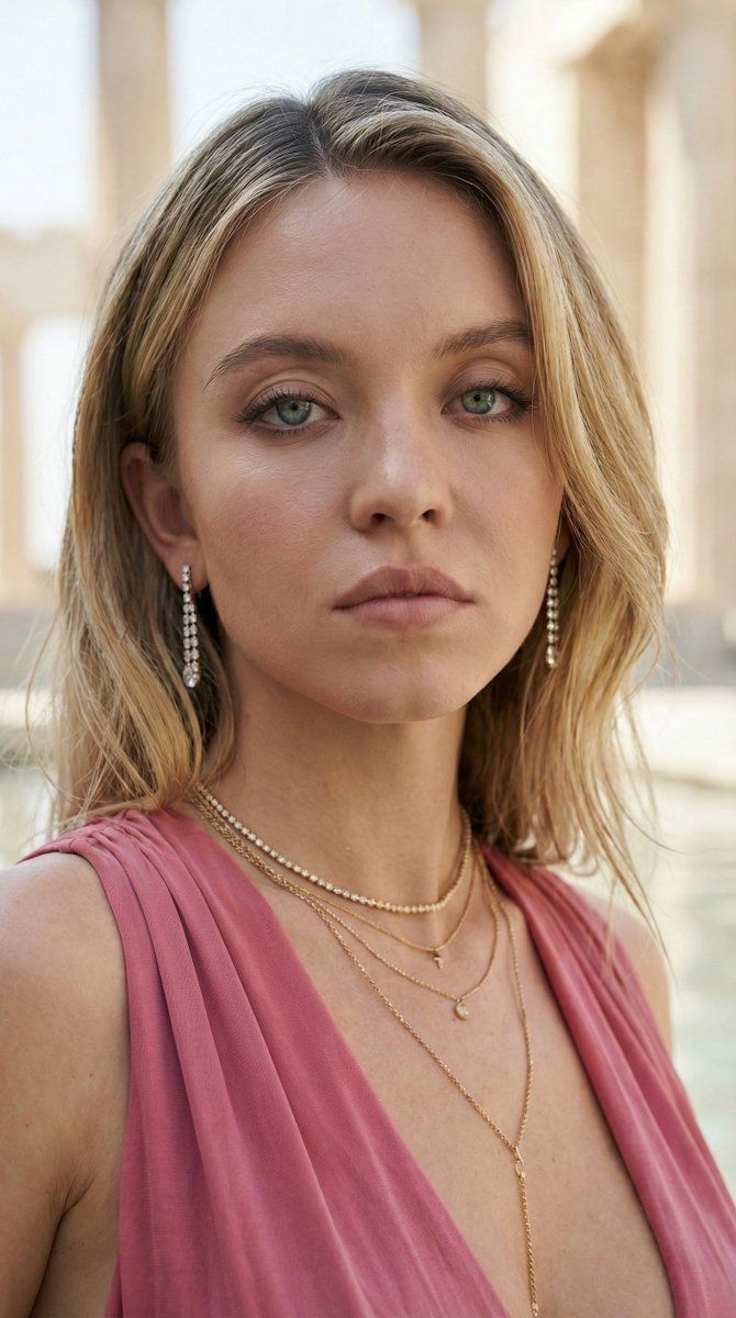 Sydney Sweeney 希腊风格时尚大片