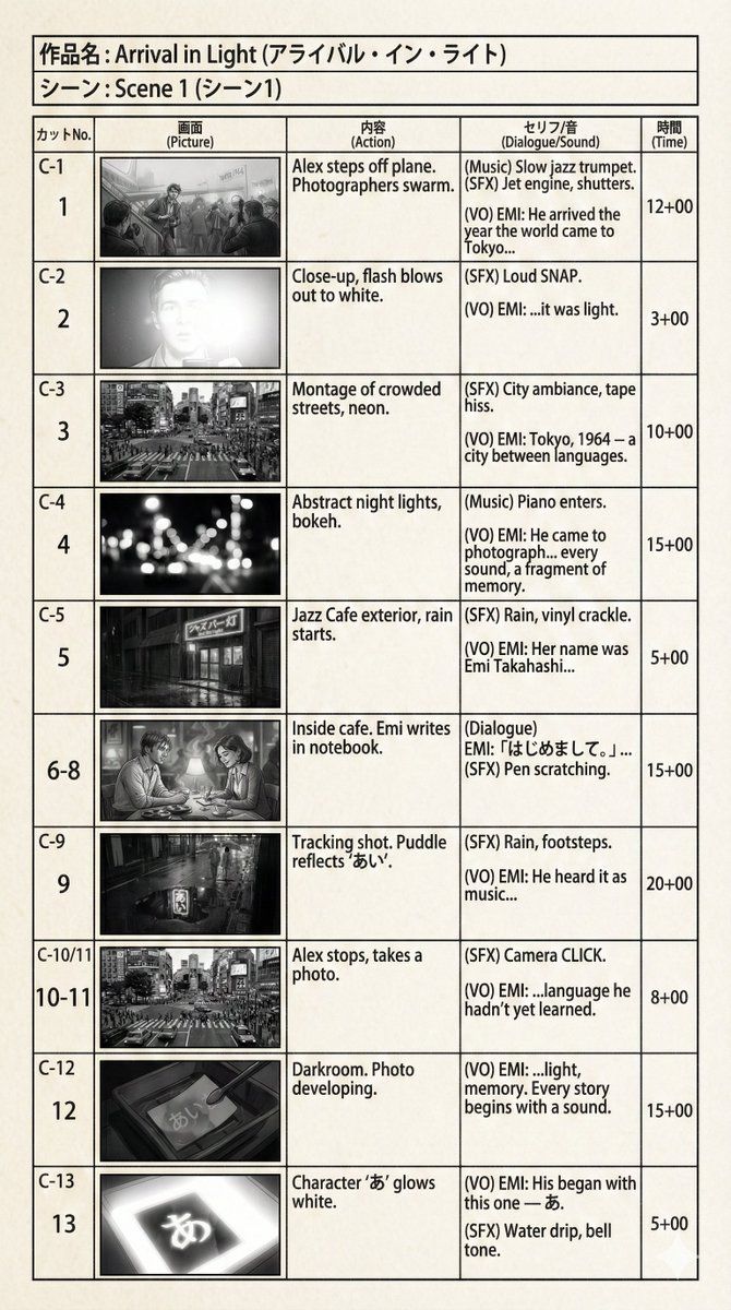 E-Konte（日式分镜）生成