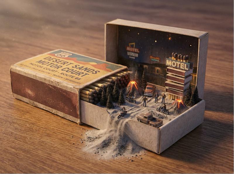世界尽在物体中:电影级 3D 场景模板