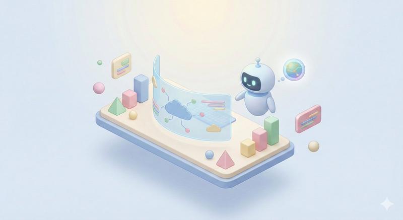 极简等距 3D 透视
