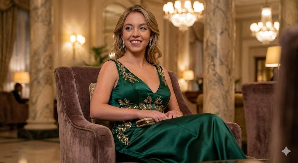 Sydney Sweeney 衣橱选择生成器（4 个场景）