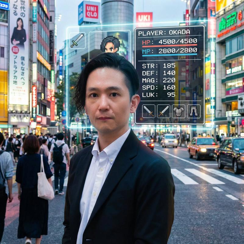 RPG 状态屏幕叠加层