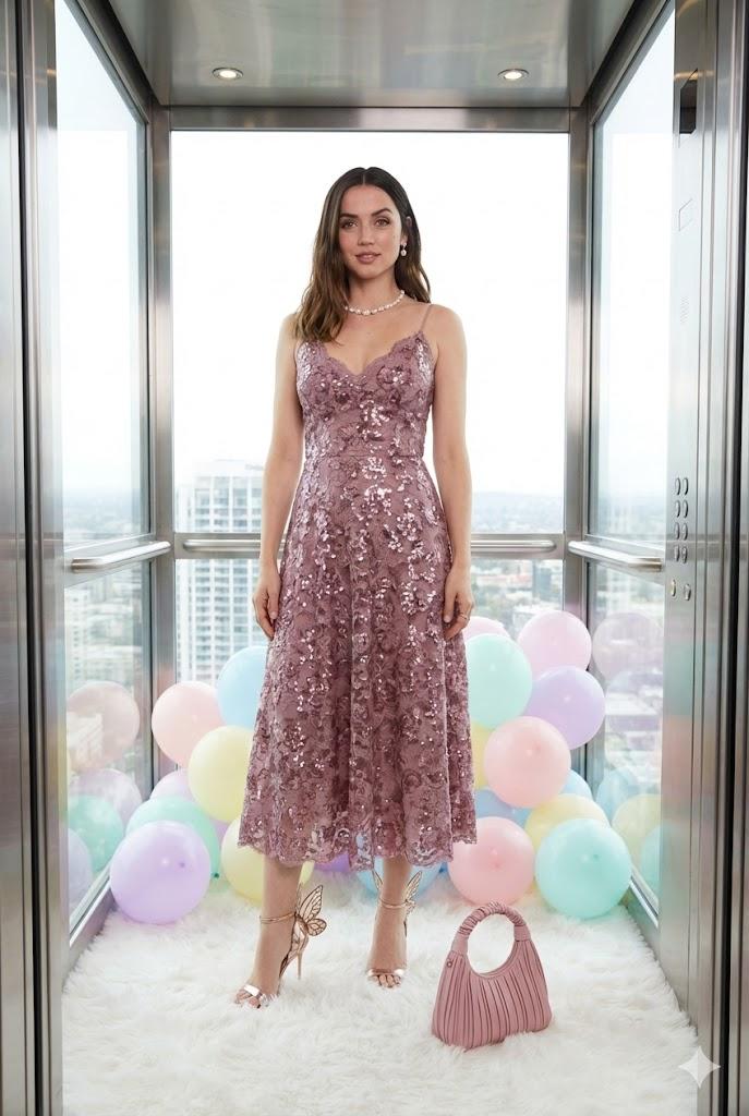 Ana de Armas 超逼真抖音美学风格提示词