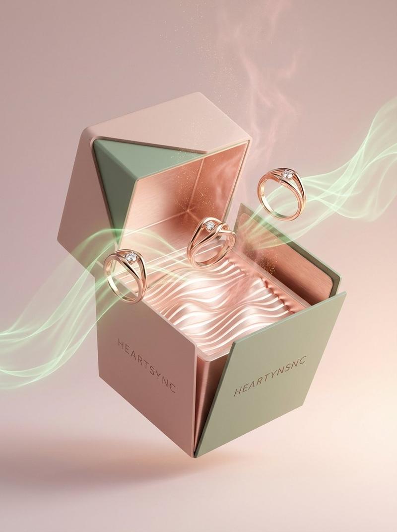 Avant-Garde Heartbeat Jewelry 广告