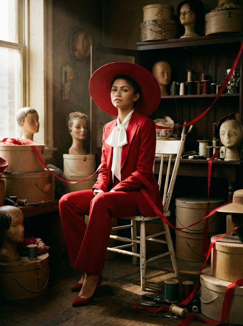 Zendaya 绯红档案时尚专题提示