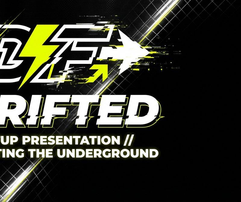 极简主义创业公司演示文稿封面视觉提示