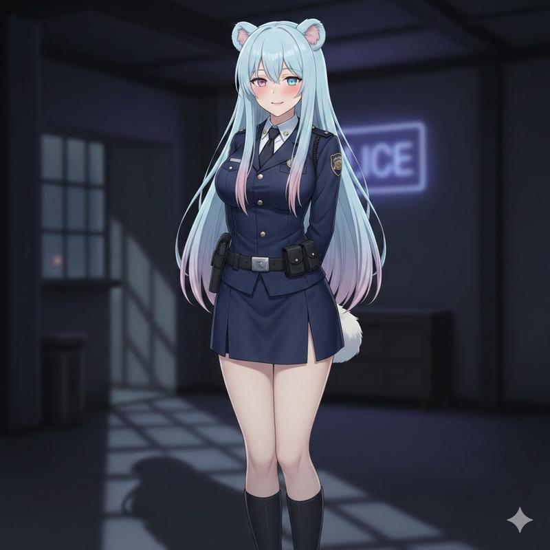 AI 图像：Bella Police