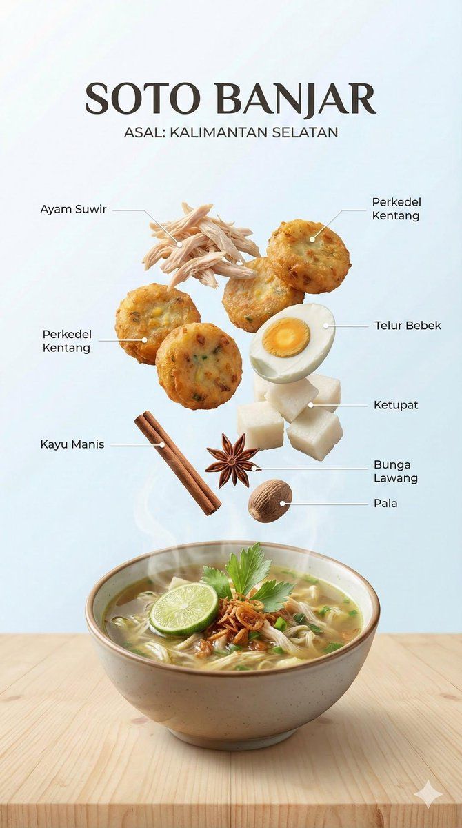 超逼真电影级美食摄影信息图