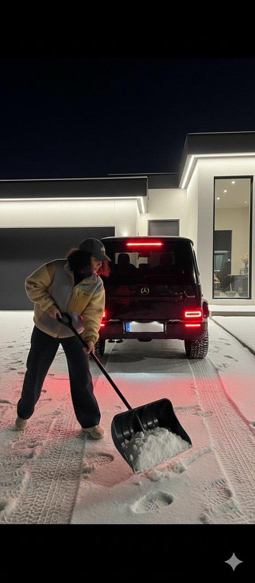 夜间摄影提示：用梅赛德斯 G 63 AMG 清雪