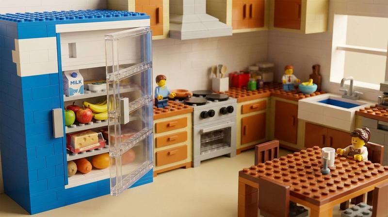 Nano Banana 2 与 Pro Surreal Kitchen Scene 提示词对比