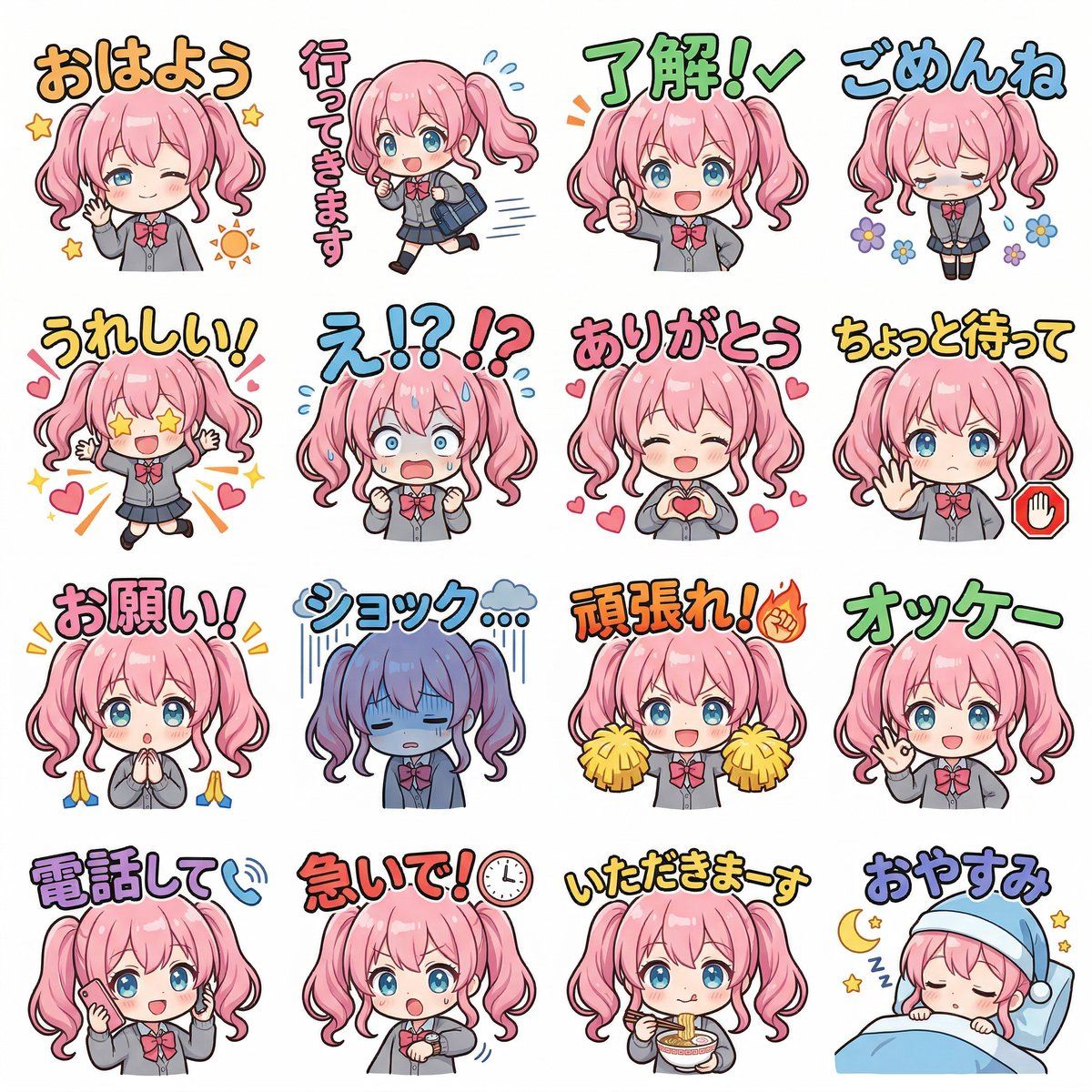 使用 Nano Banana 2 制作 LINE 贴图