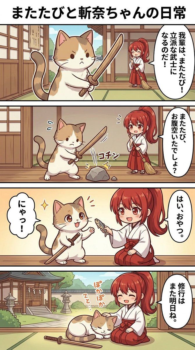 四格漫画生成提示