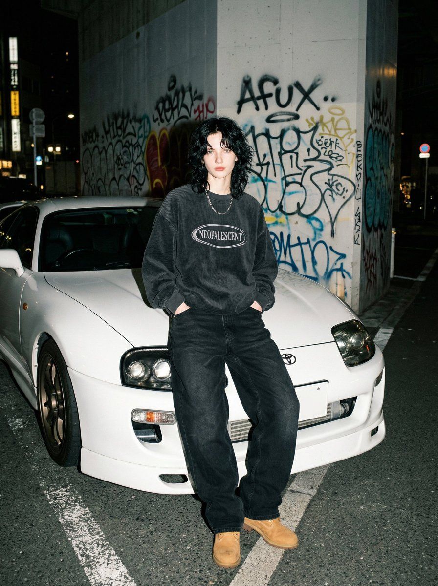 90 年代街头服饰肖像与丰田 Supra MK4