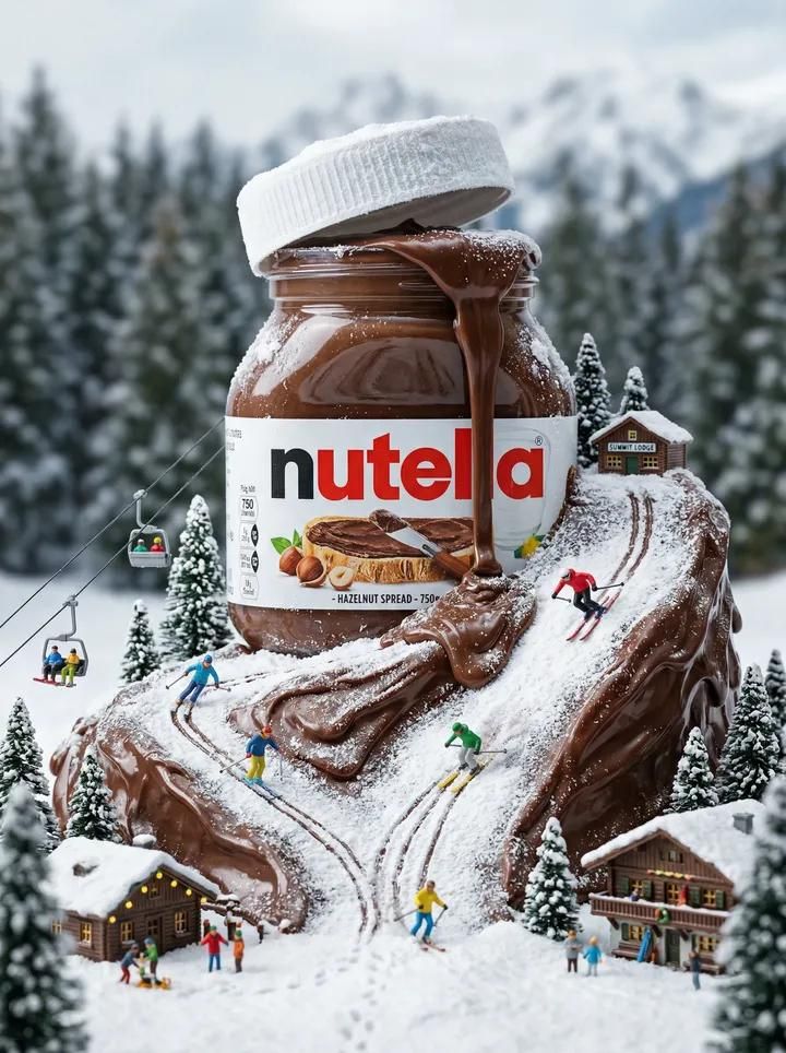 Nutella 迷你冬季世界视频提示 (JSON)