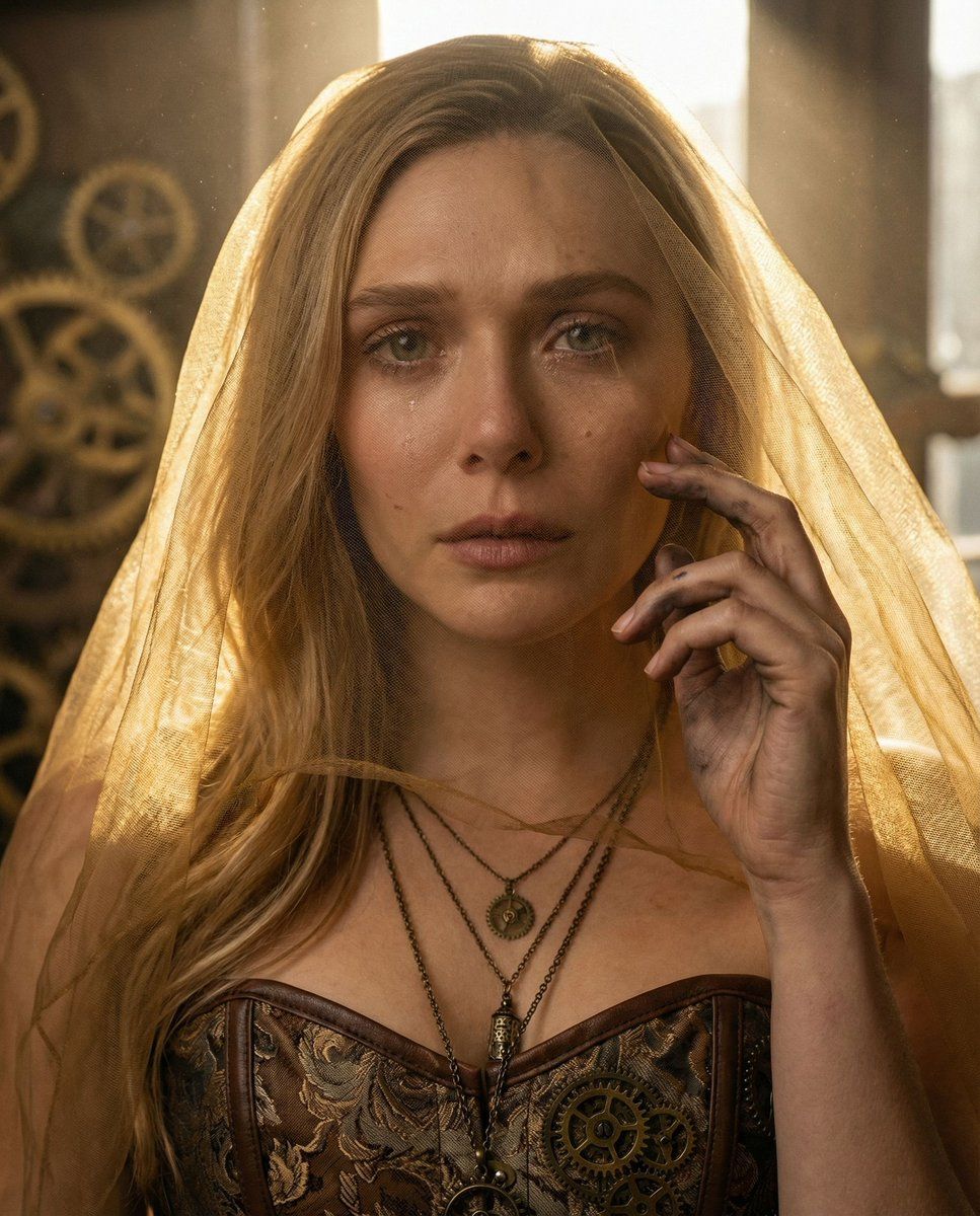 Elizabeth Olsen：时光的金色忧伤编辑肖像