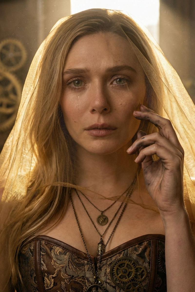 Elizabeth Olsen:时光的金色忧伤编辑肖像