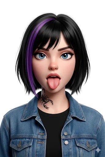 皮克斯风格 3D 角色肖像（男性和女性）
