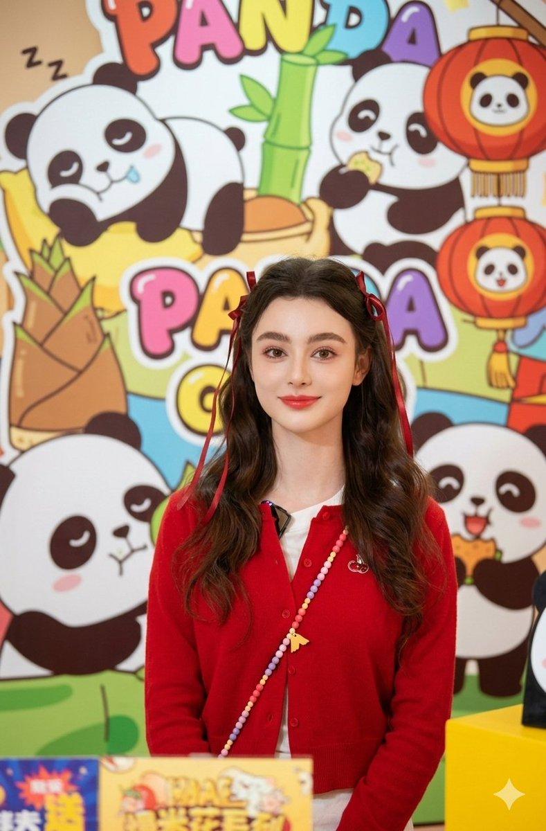 身着卡哇伊时尚的 Dasha Taran 肖像