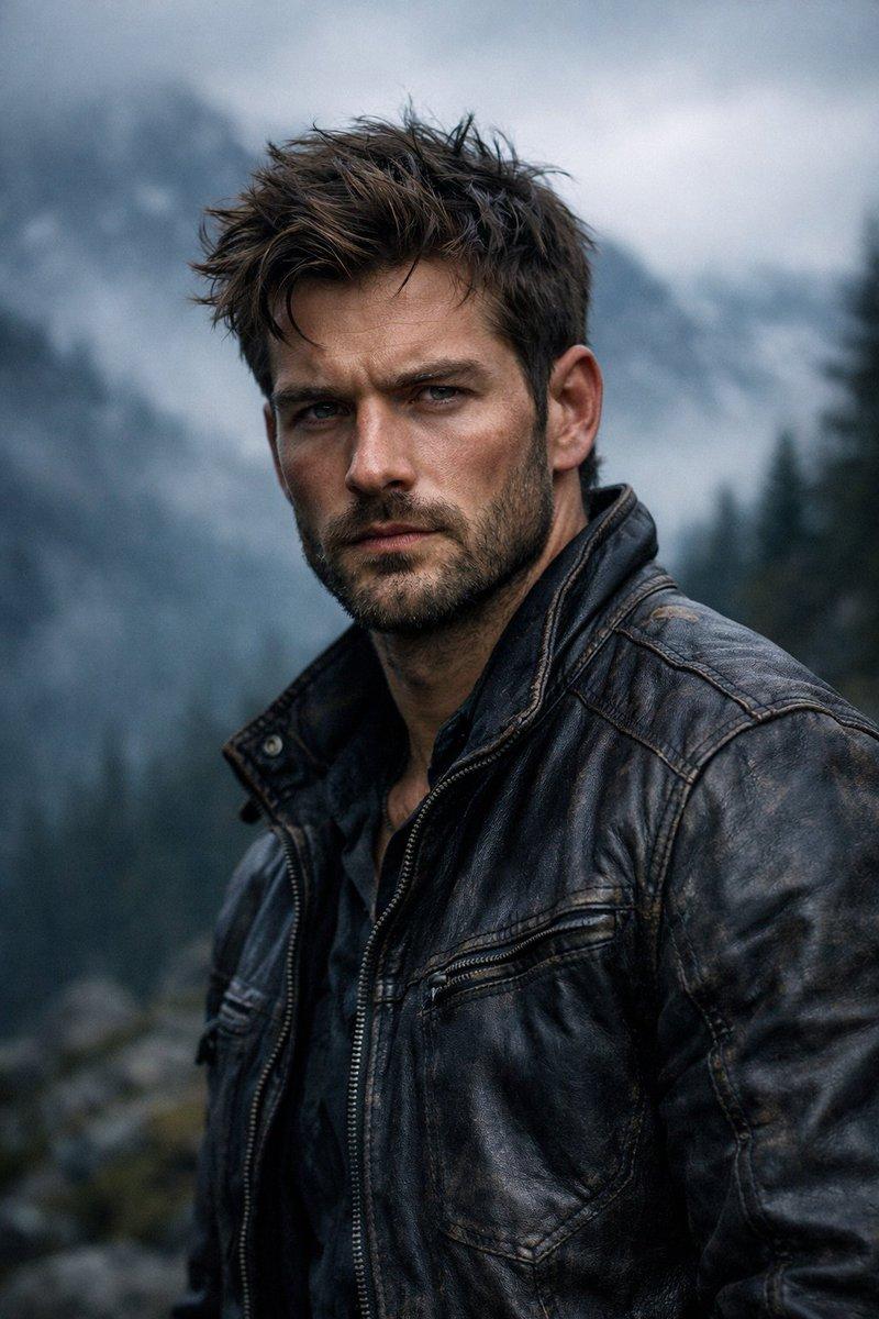 Rugged outdoor male portrait: GPT Image 2 prompt