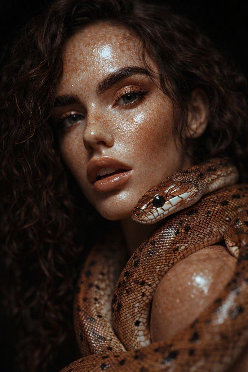 Freckled close-up portrait: GPT Image 2 prompt