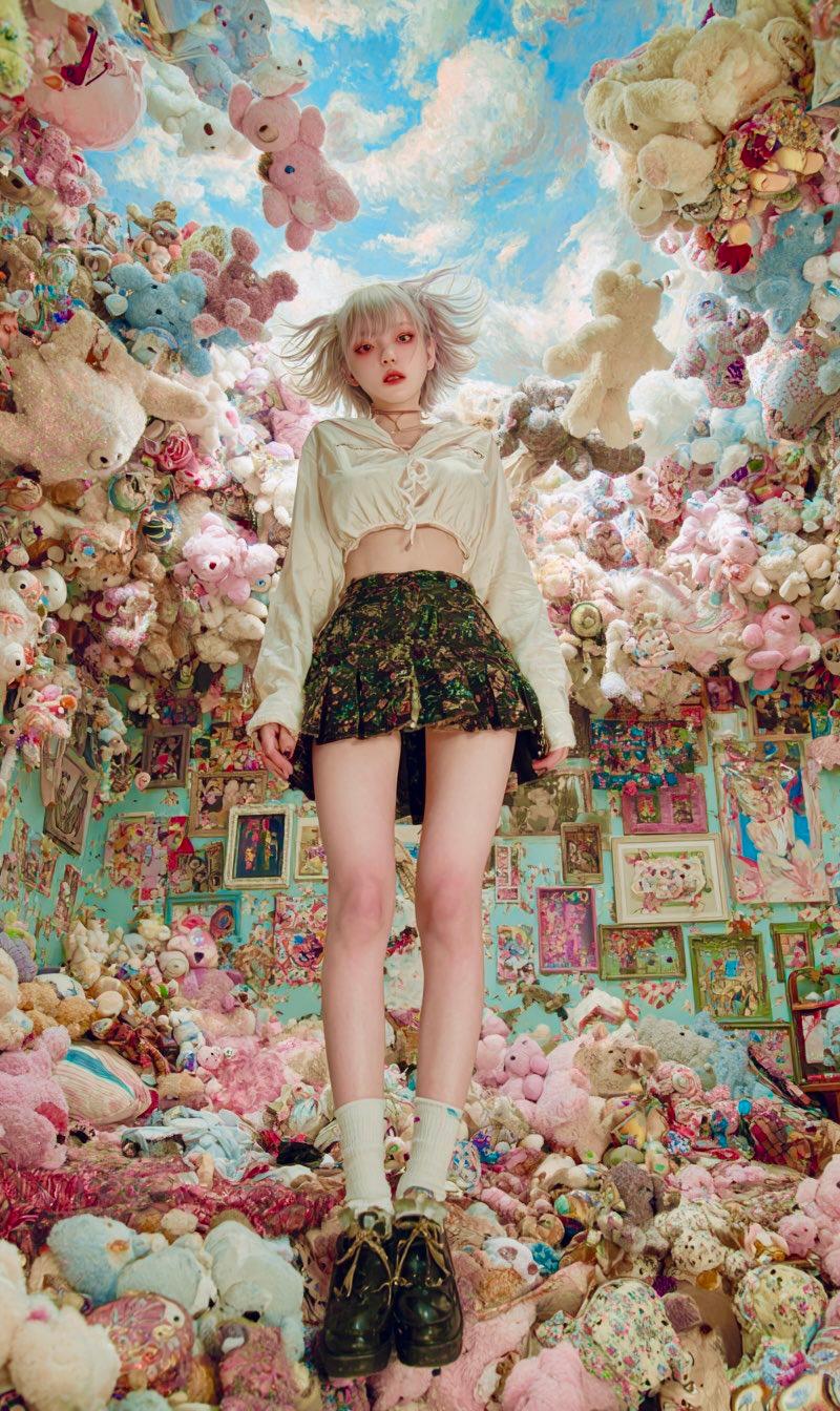 Welcome to my room teddy scene: GPT Image 2 prompt