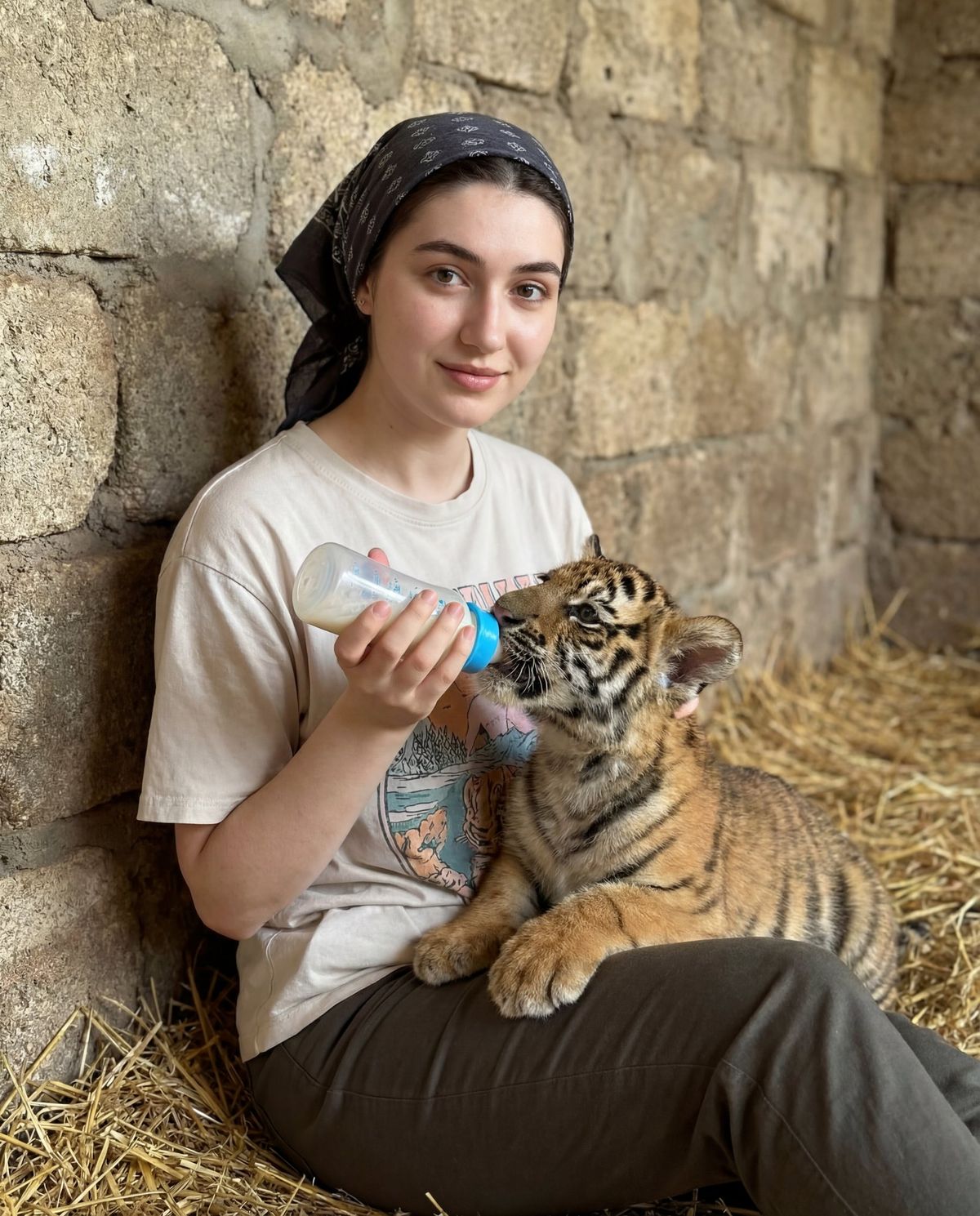 Lifestyle portrait with animal: GPT Image 2 prompt