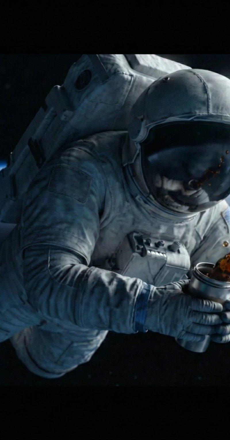 Astronaut spilling coffee scene: GPT Image 2 prompt