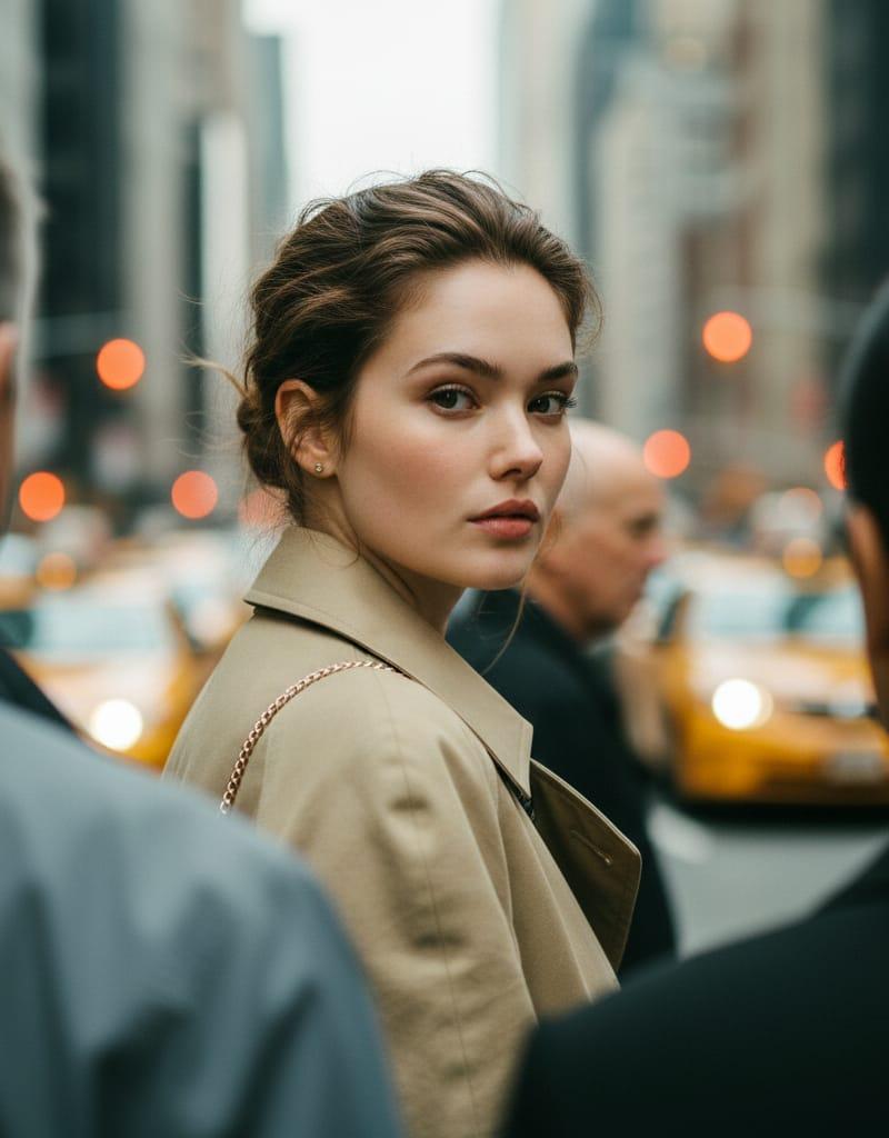 Shallow depth crowd portrait: GPT Image 2 prompt