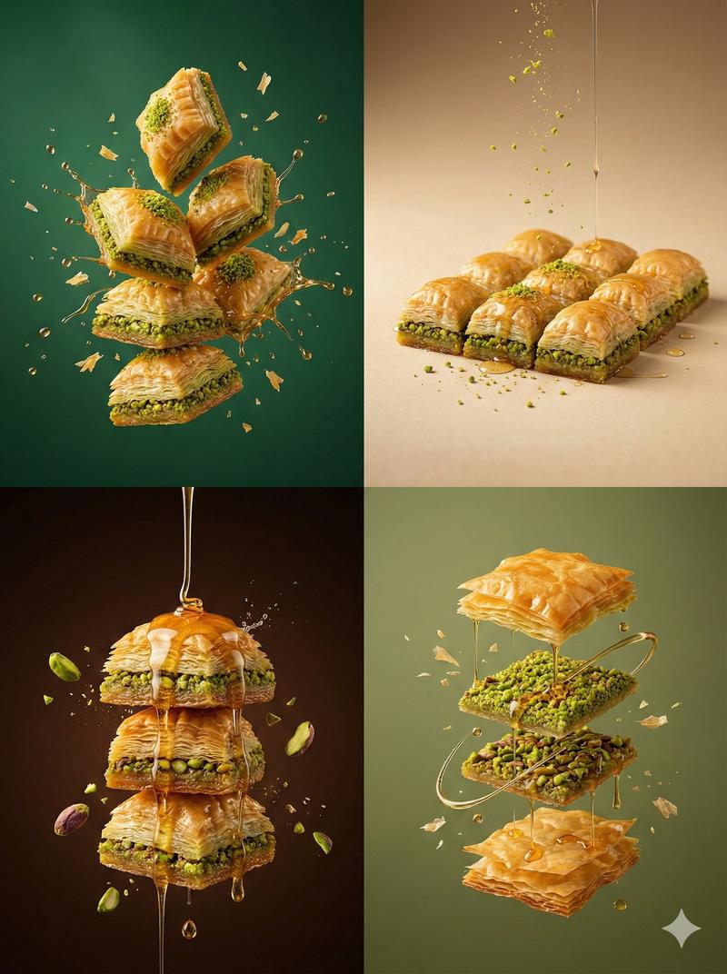 Mid-air commercial dessert shot: GPT Image 2 prompt