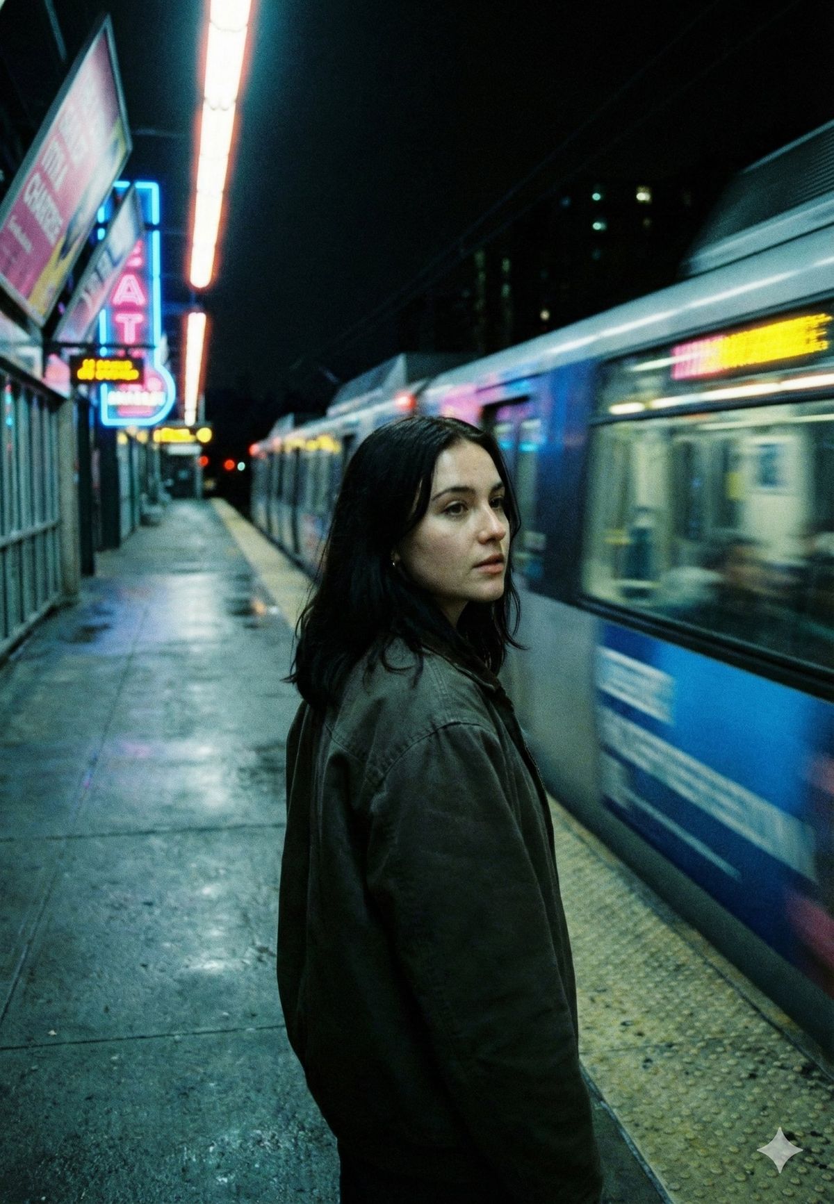 Metro platform train portrait: GPT Image 2 prompt