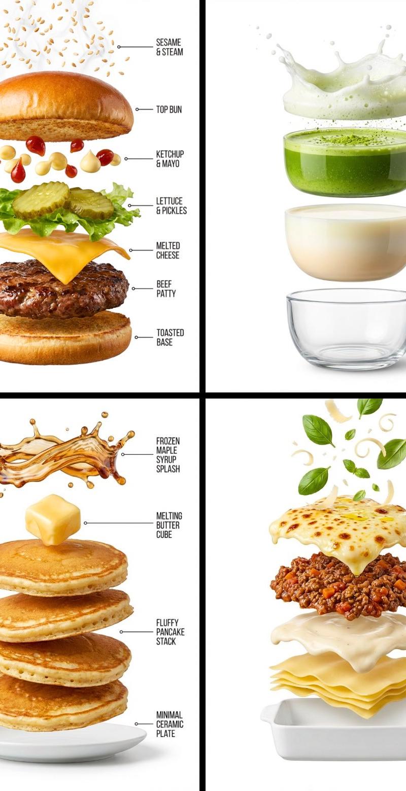 Exploded vertical food infographic: GPT Image 2 prompt