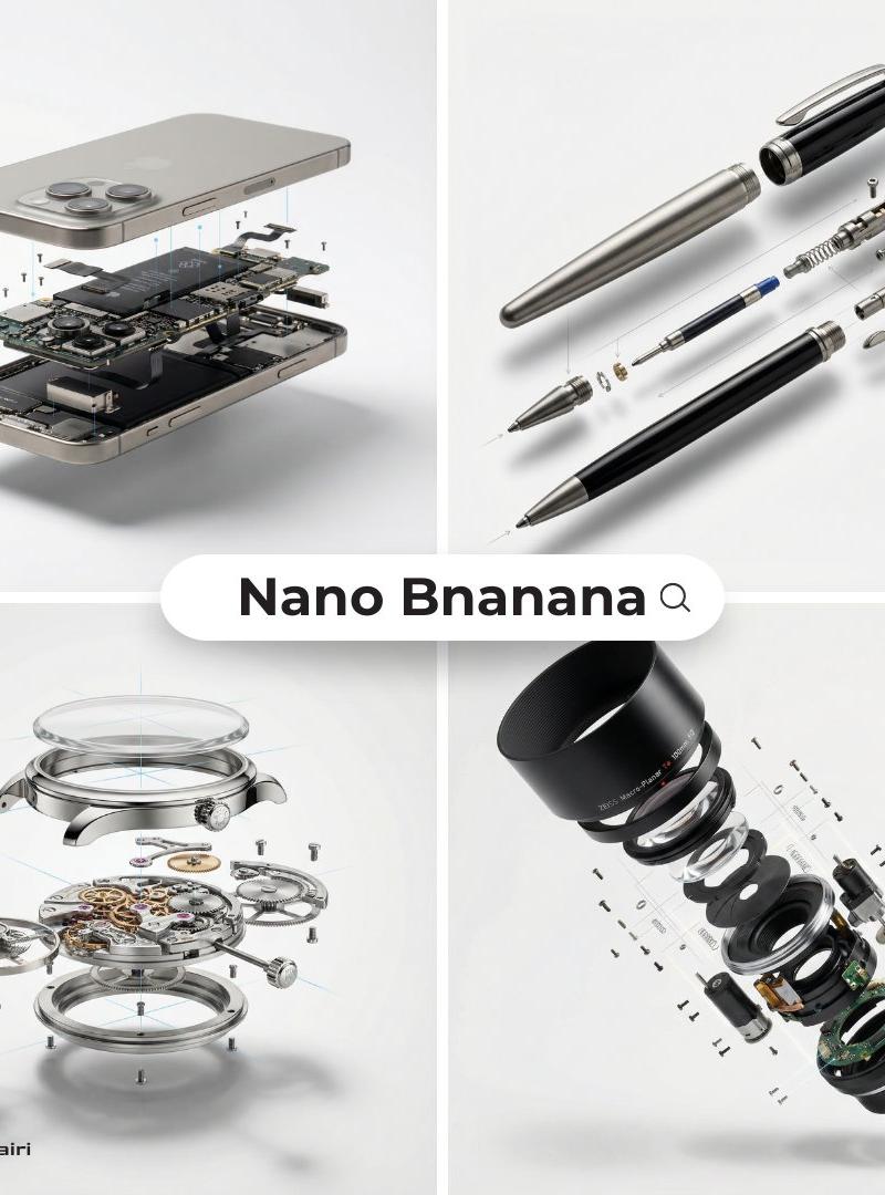 Exploded view product with mechanics: GPT Image 2 prompt