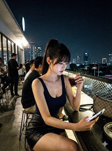 Candid smartphone night portrait: GPT Image 2 prompt