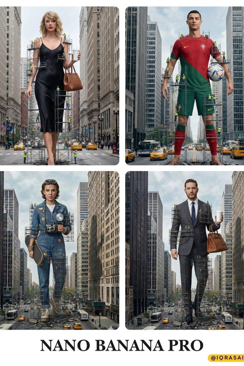Colossal woman under construction city: GPT Image 2 prompt