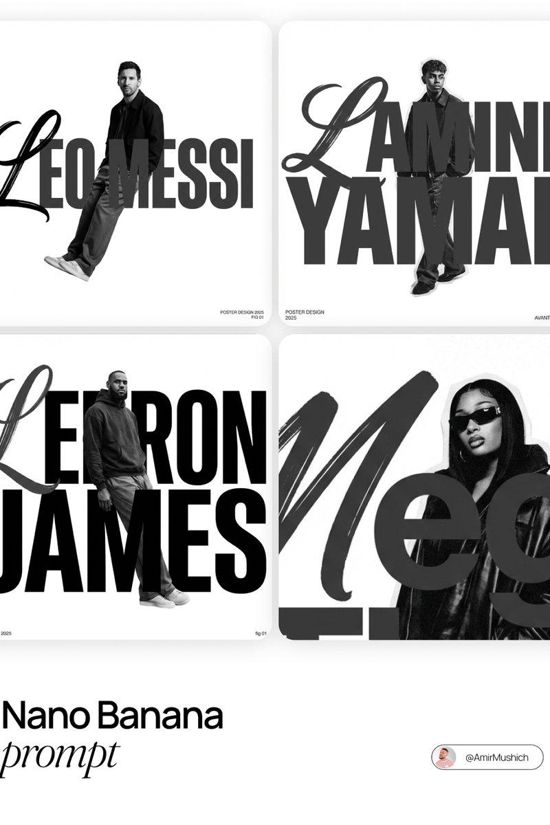 Avant-garde streetwear typography poster: GPT Image 2 prompt