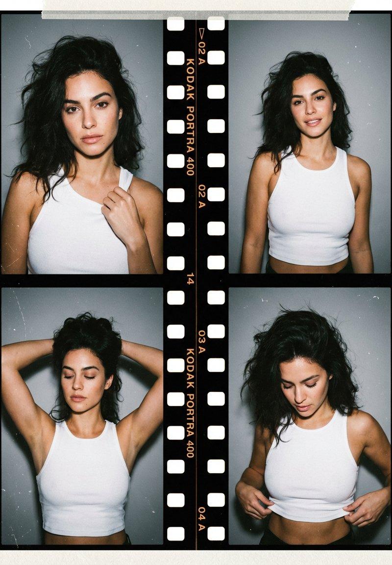 Four-frame contact sheet editorial: GPT Image 2 prompt