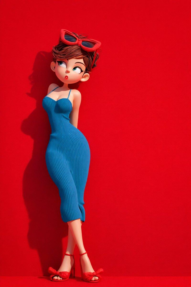 3D cartoon female triptych: GPT Image 2 prompt