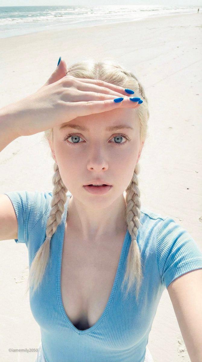 Doll-features beach selfie: GPT Image 2 prompt