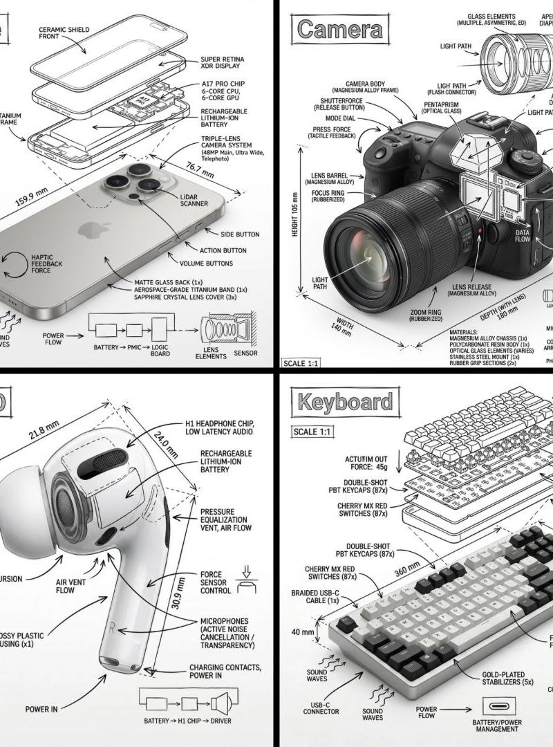 Technical annotation infographic: GPT Image 2 prompt