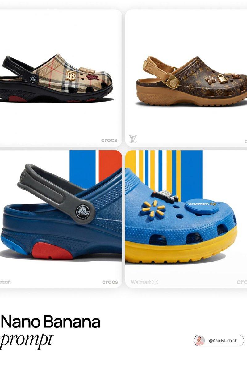 Brand collab Crocs clog: GPT Image 2 prompt