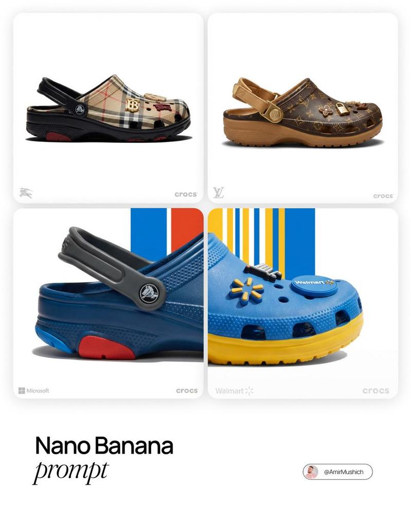 Brand collab Crocs clog: GPT Image 2 prompt