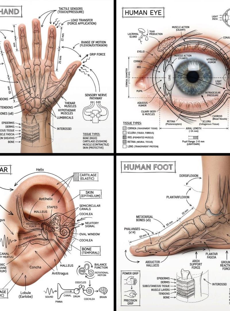Anatomy annotation infographic: GPT Image 2 prompt