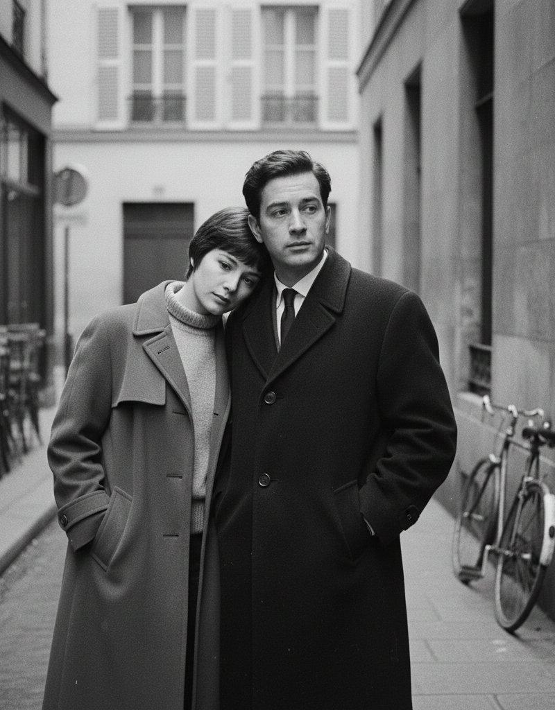 French New Wave couple: GPT Image 2 prompt
